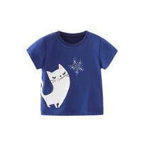 Fashion Cartoon 100% Cotton Baby Clothes sku image 1