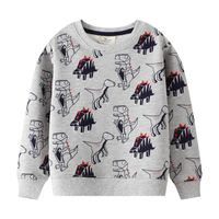 Fashion Dinosaur Cotton Blend Hoodies & Knitwears sku image 2