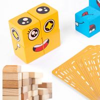 Cute Children's Wooden Assembled Building Block Puzzle Toys main image 5