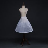 Simple Style Solid Color Patchwork Rayon Wedding Dresses Knee-length Crinoline main image 1