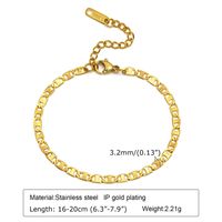 Fashion Solid Color Stainless Steel Plating Bracelets Necklace main image 2