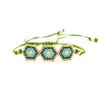 Miyuki Rice Beads Hand-woven Demon Eye Bracelet Personality Ethnic Style Jewelry sku image 12