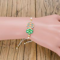 Miyuki Rice Beads Hand-woven Demon Eye Bracelet Personality Ethnic Style Jewelry sku image 5