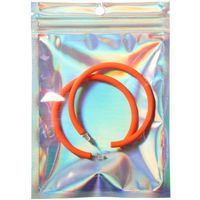 Fashion Solid Color Plastic Food Packaging Bag sku image 1