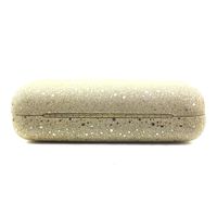 Gold Silver Flash Fabric Solid Color Sequins Square Clutch Evening Bag main image 2
