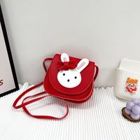 Women's Mini Pu Leather Animal Cute Square Magnetic Buckle Crossbody Bag sku image 6