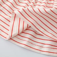Fashion Stripe Cotton Girls Dresses main image 5
