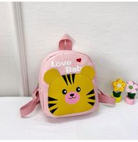 Cartoon Cute Fashionable Kid's Small Schoolbag Kindergarten Girls Boys Kindergarten Small Backpack Mini Tiger Bag sku image 6