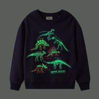 Fashion Dinosaur Luminous Cotton T-shirts & Shirts main image 6