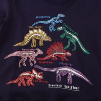 Moda Dinosaurio Luminoso Algodón T-camisas Y Camisas main image 2