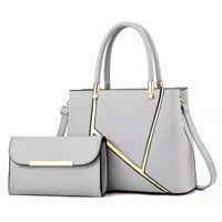 Femmes Grande Toutes Les Saisons Faux Cuir Mode Ensembles De Sacs main image 1