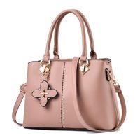 Women's Large Pu Leather Solid Color Fashion Ornament Square Zipper Crossbody Bag main image 5