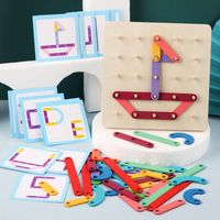 Puzzles Toddler(3-6years) Letter Wood Toys main image 1