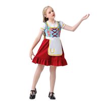 Oktoberfest Ethnic Style Color Block Party Costume Props main image 5