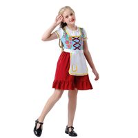 Oktoberfest Ethnic Style Color Block Party Costume Props main image 4