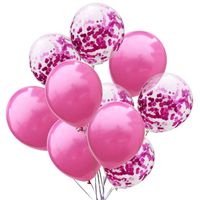 Birthday Solid Color Emulsion Party Balloons 10 Pieces sku image 3
