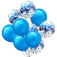 Date D'anniversaire Couleur Unie Émulsion Fête Ballons 10 Morceaux sku image 7