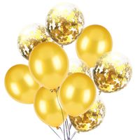 Birthday Solid Color Emulsion Party Balloons 10 Pieces sku image 2