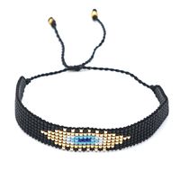 Fashion Tassel Miuiki Rice Beads Woven Demon Eye Bracelet Wholesale Nihaojewelry sku image 13