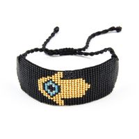 Fashion Tassel Miuiki Rice Beads Woven Demon Eye Bracelet Wholesale Nihaojewelry sku image 25