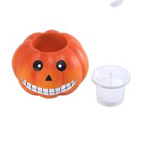 Halloween Halloween Pattern Pumpkin Synthetic Resin Party Ornaments main image 1