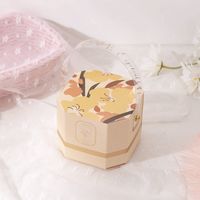 New Flower Pattern Creative Romantic Wedding Candy Gift Box 14*7*9cm sku image 2