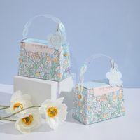 Valentine's Day Cute Flower Paper Wedding Gift Bags main image 5