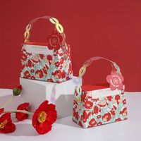 Valentine's Day Cute Flower Paper Wedding Gift Bags main image 4