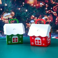 Christmas Cute House Paper Party Gift Bags main image 3