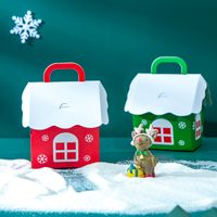 Christmas Cute House Paper Party Gift Bags main image 1