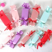 Valentine's Day Birthday Fashion Stripe Paper Wedding Gift Wrapping Supplies main image 5