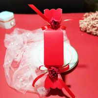 Valentine's Day Birthday Fashion Stripe Paper Wedding Gift Wrapping Supplies sku image 17