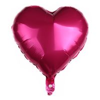 La Saint-Valentin Romantique Forme De Cœur Film D'aluminium Fête Ballons main image 2