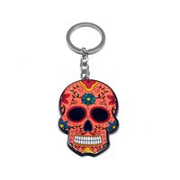 Funny Skull Plastic Bag Pendant Keychain 1 Piece sku image 4