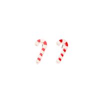 Fashion Santa Claus Christmas Socks Bell Epoxy Alloy Earrings sku image 8