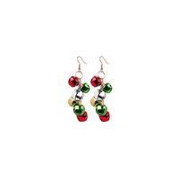Fashion Santa Claus Christmas Socks Bell Epoxy Alloy Earrings sku image 72