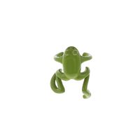Wholesale Jewelry Retro Frog Copper No Inlaid Plating Earrings sku image 2