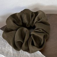 Einfacher Stil Einfarbig Tuch Haargummi sku image 3