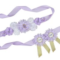 Mode Fleur Mousseline De Soie Noeud Papillon Ceinture sku image 10