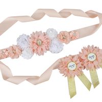 Fashion Flower Chiffon Bowknot Belt sku image 14