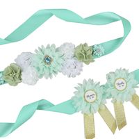 Fashion Flower Chiffon Bowknot Belt sku image 13