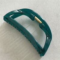 Simple Style Solid Color Plastic Hair Claws sku image 1