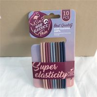 Simple Style Colorful Cloth Hair Tie 1 Set sku image 5