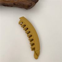 Simple Style Solid Color Plastic Hair Clip sku image 7
