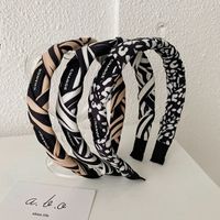 Simple Style Stripe Cloth Patchwork Hair Band main image 6