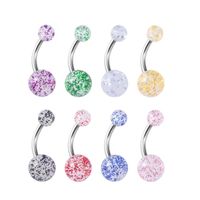 Fashion Geometric Arylic Alloy Belly Ring sku image 4