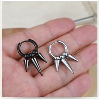 1 Piece Simple Style Geometric Plating Stainless Steel Earrings main image 4