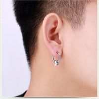Fashion Geometric Stainless Steel Earrings Plating Stainless Steel Earrings 1 Piece main image 2