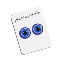 Fashion Eye Resin Ear Studs 1 Pair sku image 2