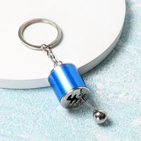Novelty Solid Color Alloy Plating Bag Pendant Keychain main image 6